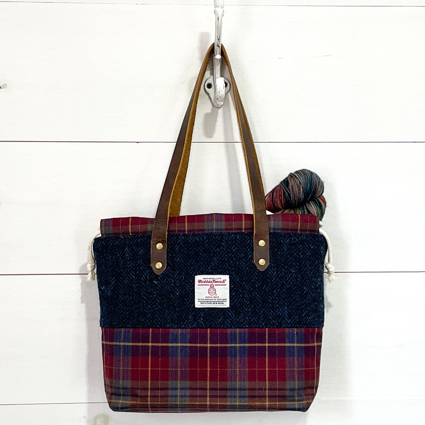 Rhys & Harris Tweed® Project Bag - READY TO SHIP