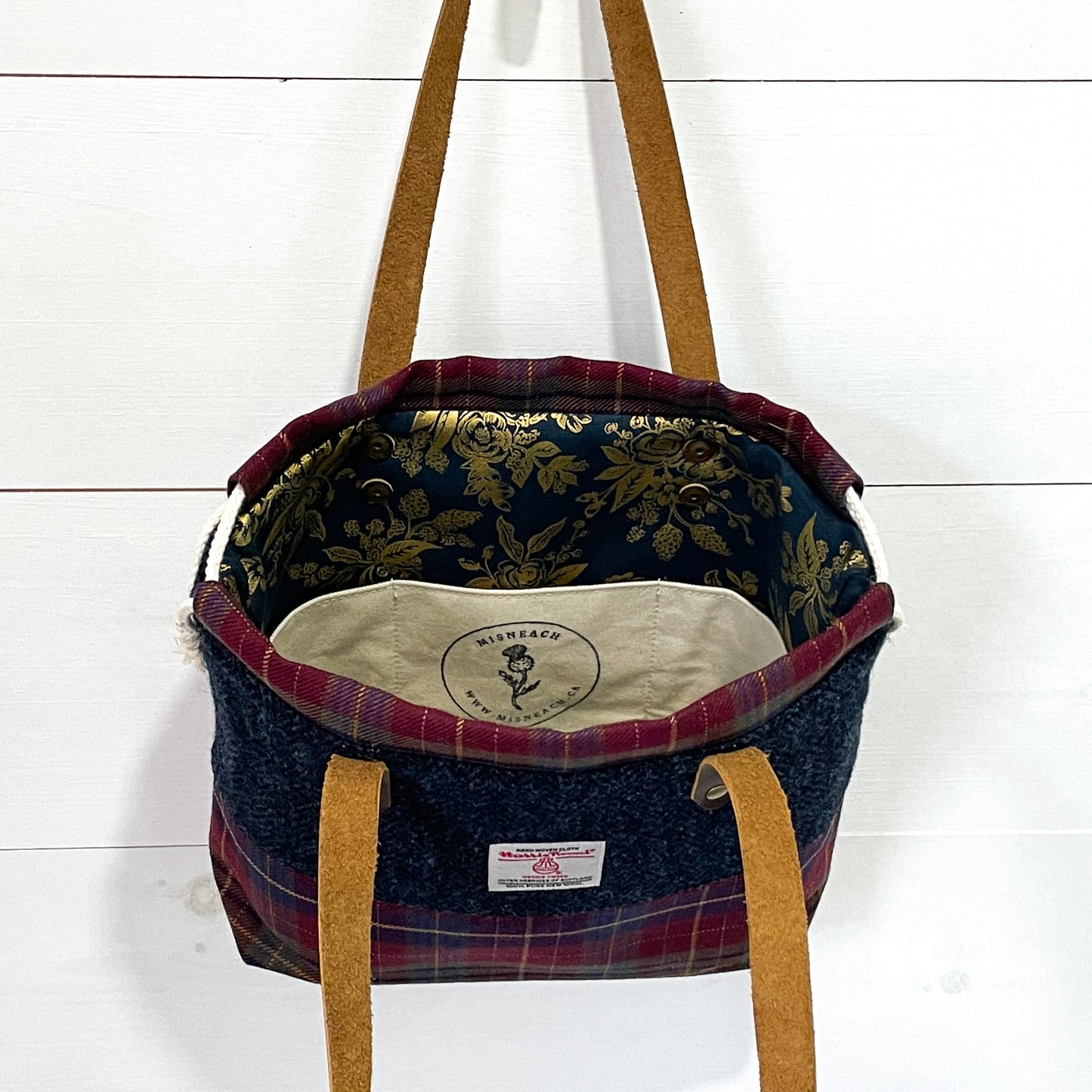 Rhys & Harris Tweed® Project Bag - READY TO SHIP