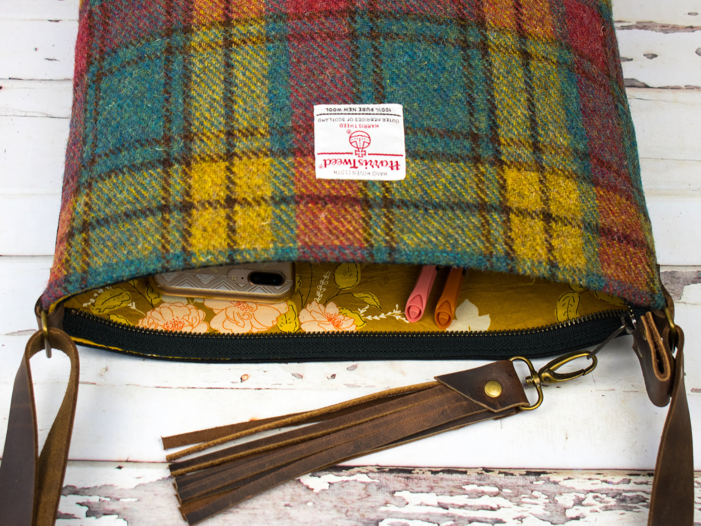 Bonny Bag - Muted Tartan - READY TO SHIP