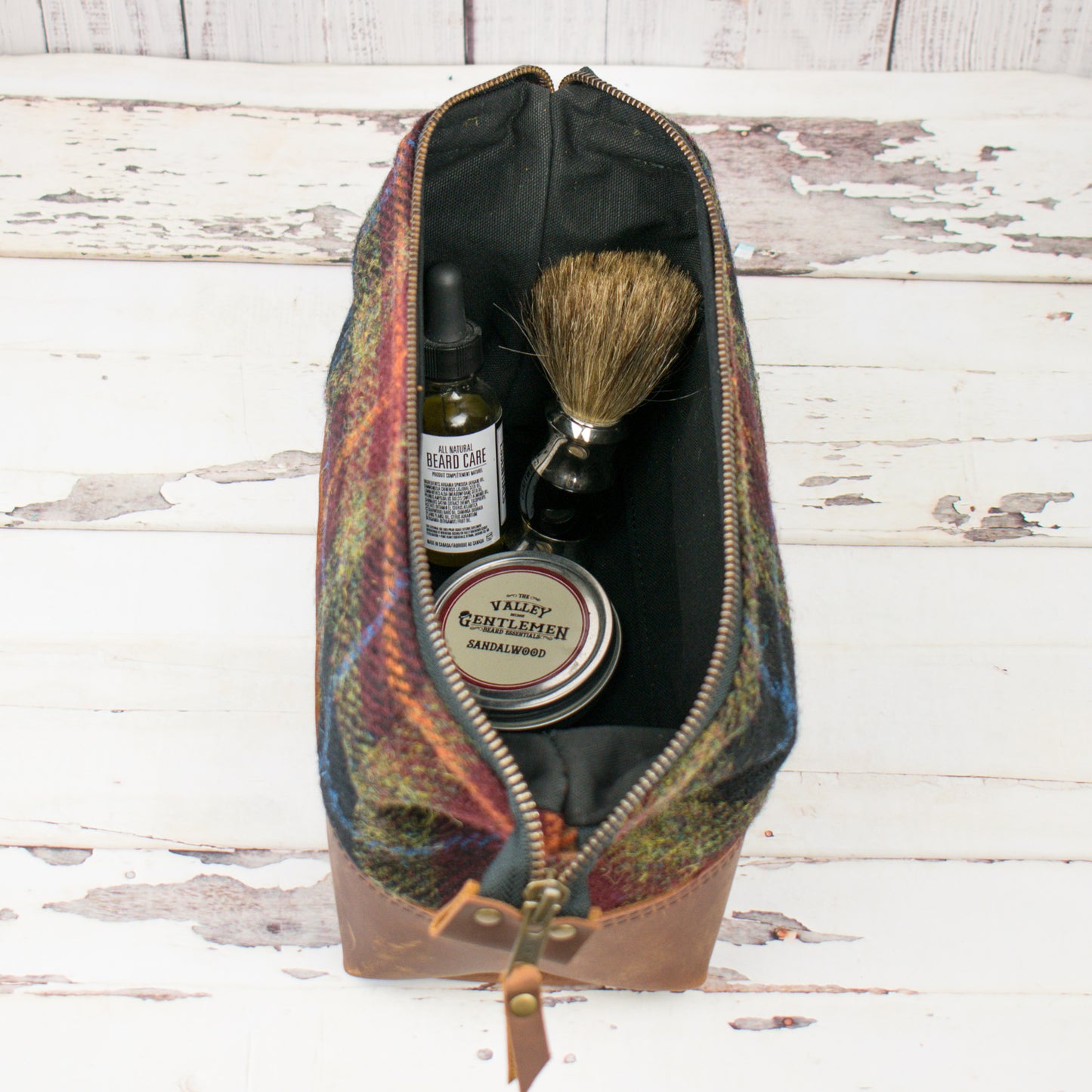 Harris Tweed® Gael Bag - Autumnal Plaid - READY TO SHIP