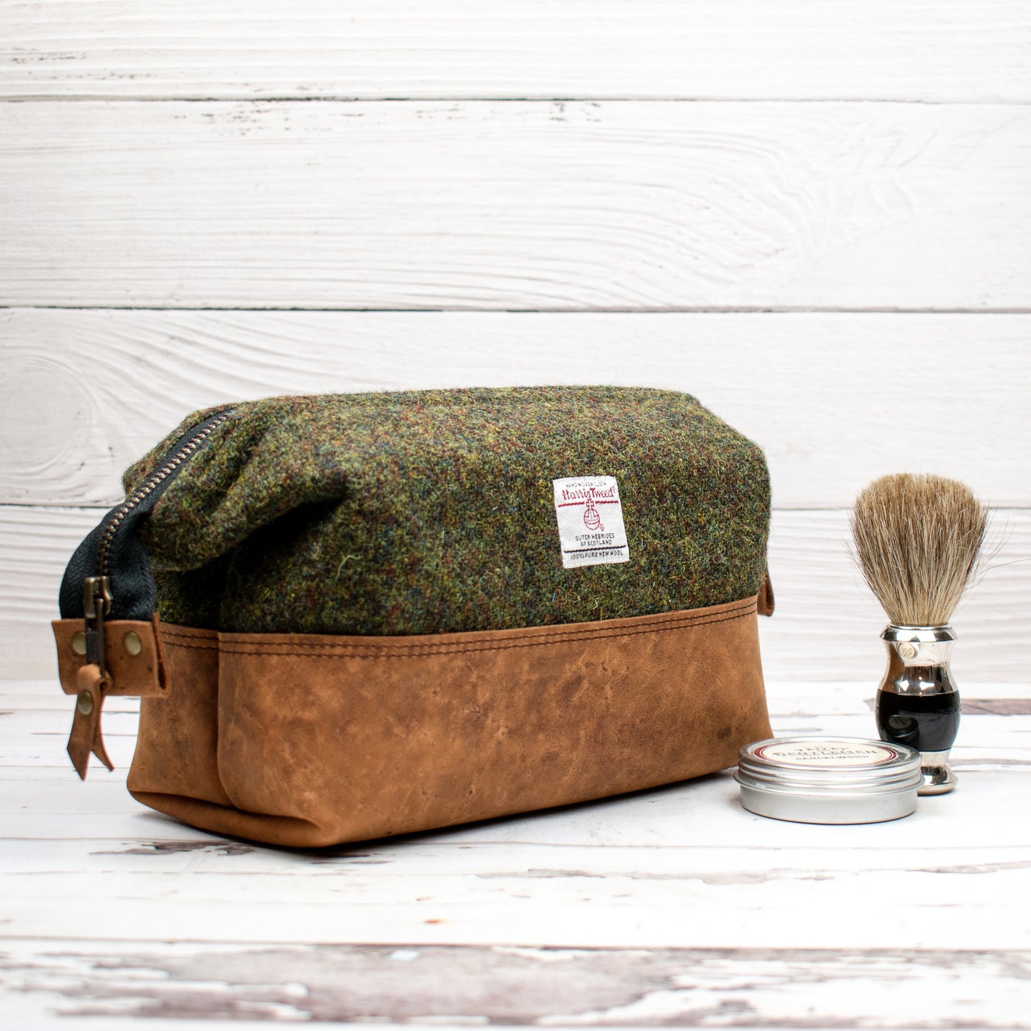 Harris Tweed® Gael Bag - Moss Green - READY TO SHIP