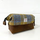 Harris Tweed® Gael Bag - Mustard/Blue Check - READY TO SHIP