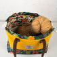 Mustard/Camont Botanical Floral in Black