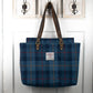 Market Tote - Navy Check