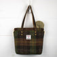 Green/Brown Check Harris Tweed® Project Bag