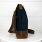 Wee Bag - Navy/Black Herringbone Harris Tweed® - READY TO SHIP