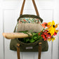 Market Tote - Moss Green - READY TO SHIP