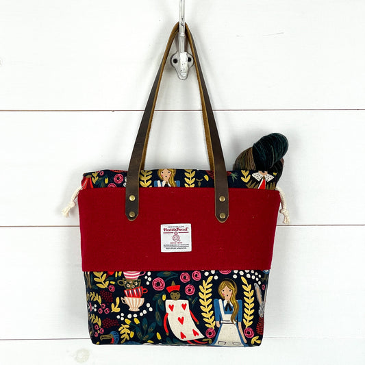 Alice in Wonderland/Berry Red - READY TO SHIP